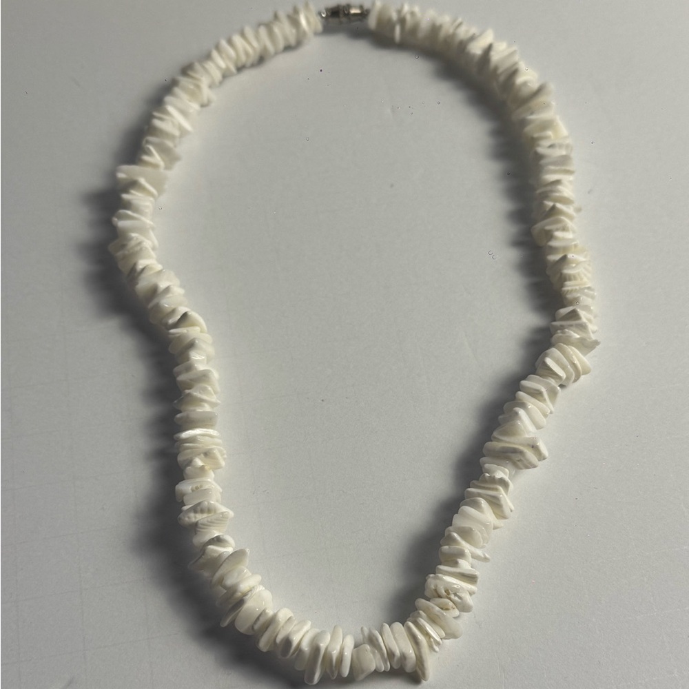 Vintage Unisex Hawaiian Beaded Surfer Necklace Barrel Clasp